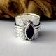 Sleek 925 Sterling Silver Marquise Ring